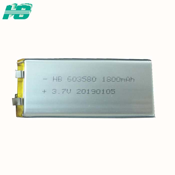 蓝狮603580聚合物<em>锂电池</em>1800mAh三元锂离子充电电池3.7V厂家直销