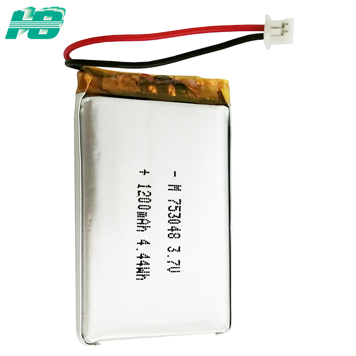 蓝狮753048聚合物<em>锂电池</em>1200mAh小家电电池3.7V钴酸锂离子电池厂
