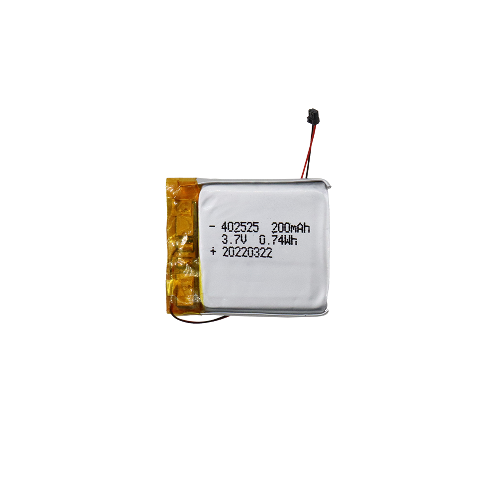 蓝狮402525聚合物锂电池200mAh工业模组定制3.7V软包电池生产厂家
