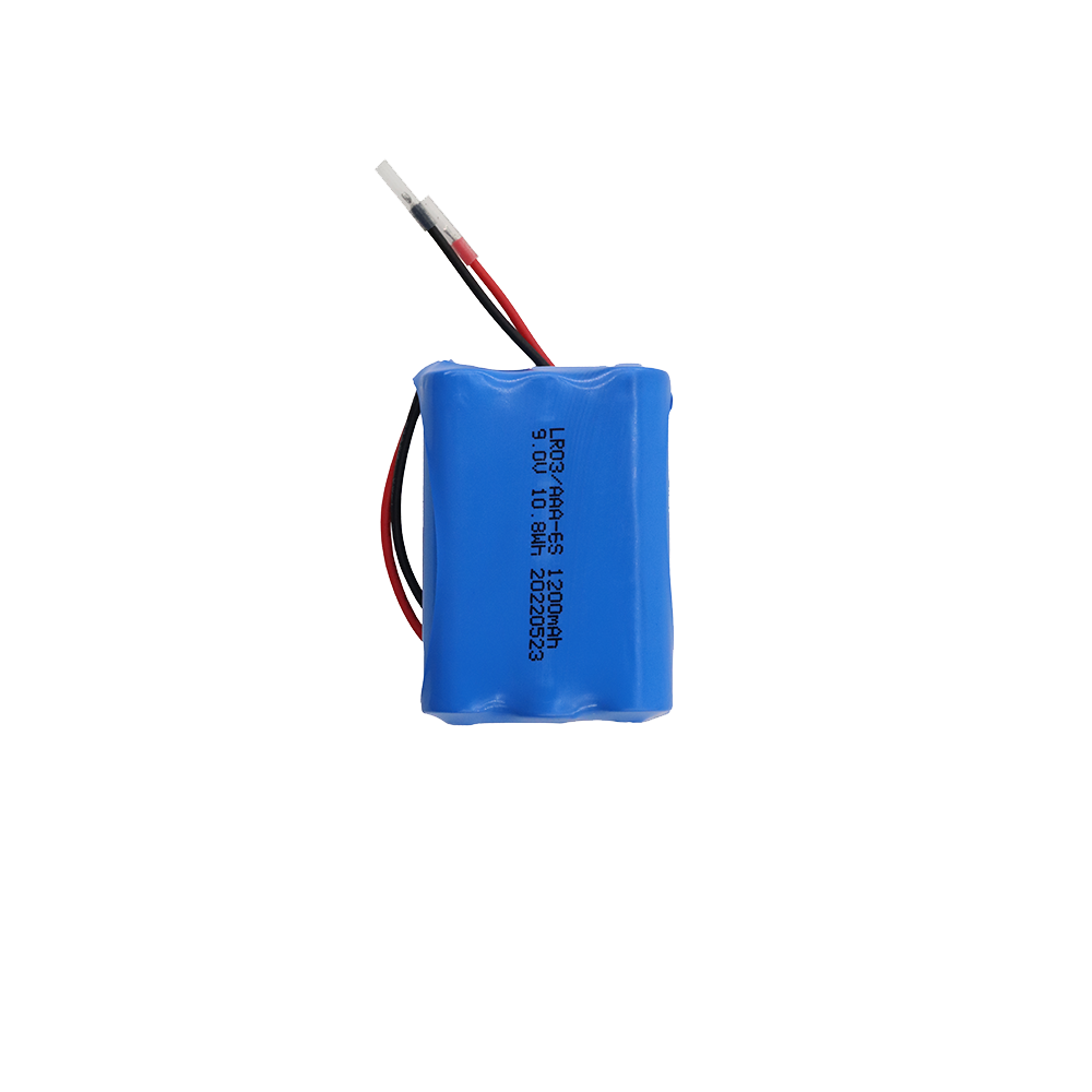蓝狮LR03 AAA 碱性电池定制9V工业模组7号电源10.8V生产厂家